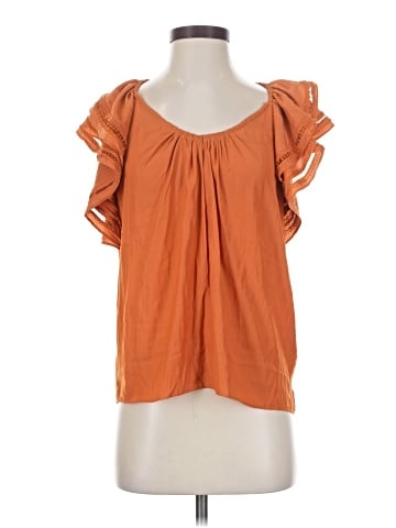 Philosophy Republic Clothing Short Sleeve Blouse (view 1)