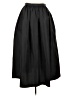 Chaus 100% Polyester Solid Black Formal Skirt Size 12 - photo 1