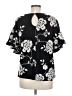 Beige by ECI Black Short Sleeve Blouse Size M - photo 2