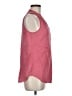 Odille 100% Cotton Pink Sleeveless Blouse Size 8 - photo 4