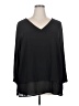 MICHAEL Michael Kors 100% Polyester Black 3/4 Sleeve Blouse Size 2X - photo 1