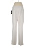 Le Suit 100% Polyester Solid Ivory Casual Pants Size 12 - photo 2