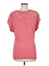 Old Navy - Maternity Pink Short Sleeve Top Size Med Maternity - photo 2