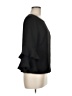 J.Crew 100% Polyester Black 3/4 Sleeve Blouse Size 8 (petite) - photo 4