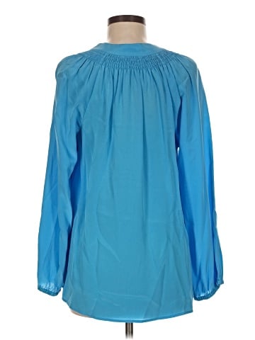 Lilly Pulitzer Long Sleeve Silk Top (view 2)