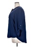 Sami & JO 100% Polyester Blue 3/4 Sleeve Blouse Size 2X - photo 5