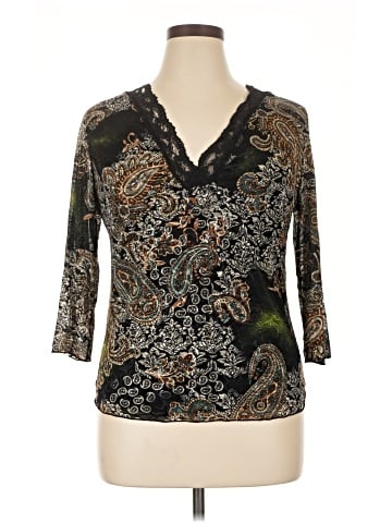 Nicola 3/4 Sleeve Blouse (view 1)