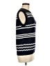 Cynthia Rowley Black Blue Sleeveless Top Size M - photo 4