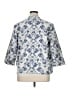 Chico's Print Blue Blazer Size XL (3) - photo 2