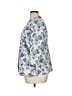 Chico's Print Blue Blazer Size XL (3) - photo 5
