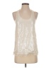 Rachel Roy Silver Sleeveless Blouse Size 2 - photo 1