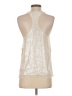 Rachel Roy Silver Sleeveless Blouse Size 2 - photo 2