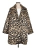 Chico's 100% Polyester Animal Print Gold Coat Size M - photo 1