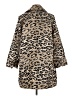 Chico's 100% Polyester Animal Print Gold Coat Size M - photo 2