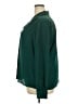 Notations 100% Polyester Green Long Sleeve Blouse Size 18W - photo 5
