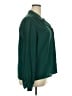 Notations 100% Polyester Green Long Sleeve Blouse Size 18W - photo 4