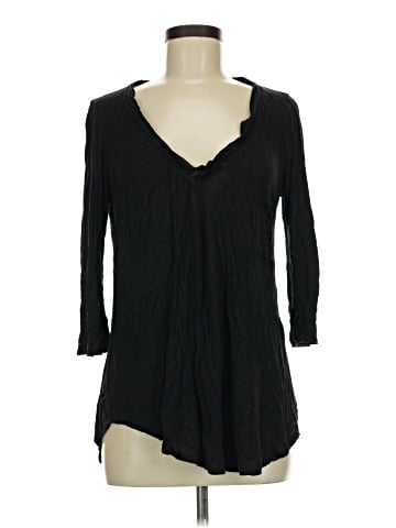 Bordeaux 3/4 Sleeve T-Shirt (view 1)