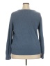 Bobeau Blue Pullover Sweater Size 2X - photo 2