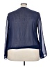 Derek Heart Blue Long Sleeve Blouse Size 3X - photo 2
