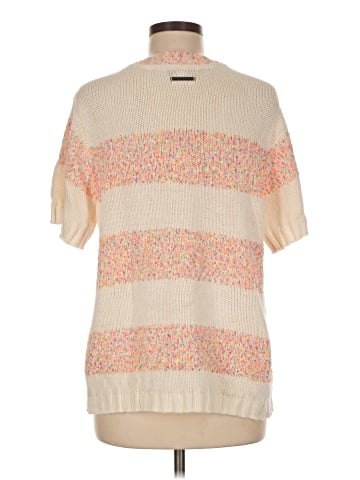 Peace Love World Pullover Sweater (view 2)