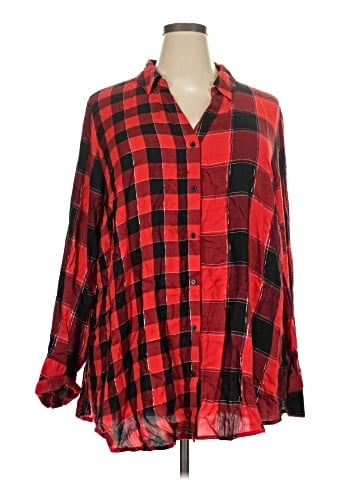 Cato Long Sleeve Button-Down Shirt (view 1)
