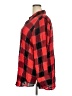Cato Plaid Red Long Sleeve Button-Down Shirt Size 22 - 24 - photo 5