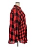 Cato Plaid Red Long Sleeve Button-Down Shirt Size 22 - 24 - photo 4