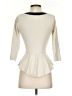 Bebe Ivory 3/4 Sleeve Blouse Size XS - photo 2