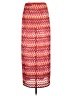 Maaji 100% Polyester Chevron-herringbone Pink Red Casual Skirt Size M - photo 2