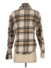 Sanctuary 100% Cotton Plaid Tan Jacket Size S - photo 2