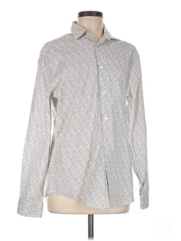 Calvin Klein Long Sleeve Button-Down Shirt (view 1)