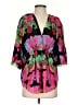 Mara Hoffman Black Short Sleeve Blouse Size 0 - photo 1
