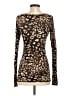 BCBGMAXAZRIA Animal Print Brown Pullover Sweater Size S - photo 2