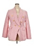 Unbranded 100% Polyester Checkered-gingham Pink Blazer Size XXL - photo 1