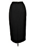 Unbranded 100% Polyester Solid Black Formal Skirt Size 12 (petite) - photo 2