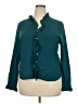 Dylan 100% Rayon Teal Long Sleeve Blouse Size XXL - photo 1