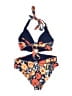 Boden Print Orange One Piece Swimsuit Size 12 - photo 2