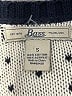 Bass Graphic Blue Pullover Sweater Size S - photo 7