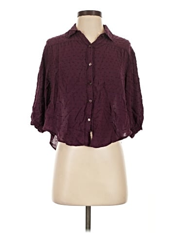 Free People 3/4 Sleeve Button-Down Shirt (view 1)