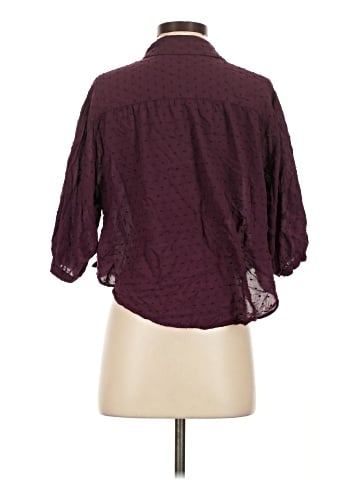 Free People 3/4 Sleeve Button-Down Shirt (view 2)