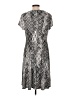 North Style Graphic Gray Casual Dress Size 12 - photo 2