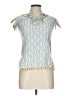 Skemo Teal Sleeveless Blouse Size L - photo 1