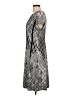 North Style Graphic Gray Casual Dress Size 12 - photo 5