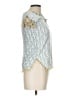 Skemo Teal Sleeveless Blouse Size L - photo 4