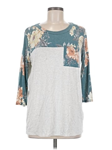 Vanilla Bay 3/4 Sleeve Top (view 1)