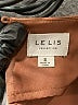Le Lis 100% Polyester Solid Brown Casual Dress Size S - photo 7
