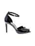 MICHAEL Michael Kors 100% Leather Black Sandals Size 7 1/2 - photo 1
