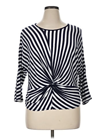 Perseption Concept 3/4 Sleeve Top (view 1)