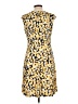North Style Print Yellow Casual Dress Size 10 - photo 2