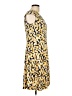 North Style Print Yellow Casual Dress Size 10 - photo 4